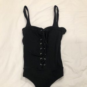 PacSun lace up bodysuit